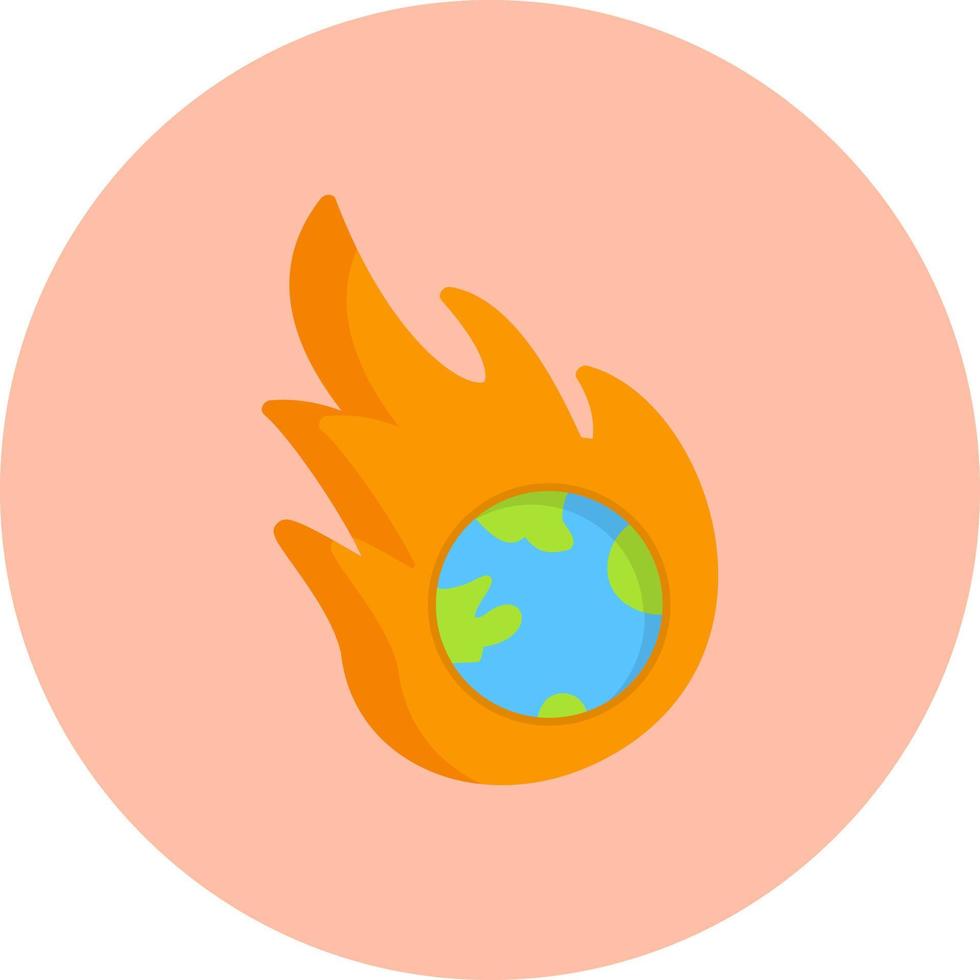 diseño de icono de vector de mundo