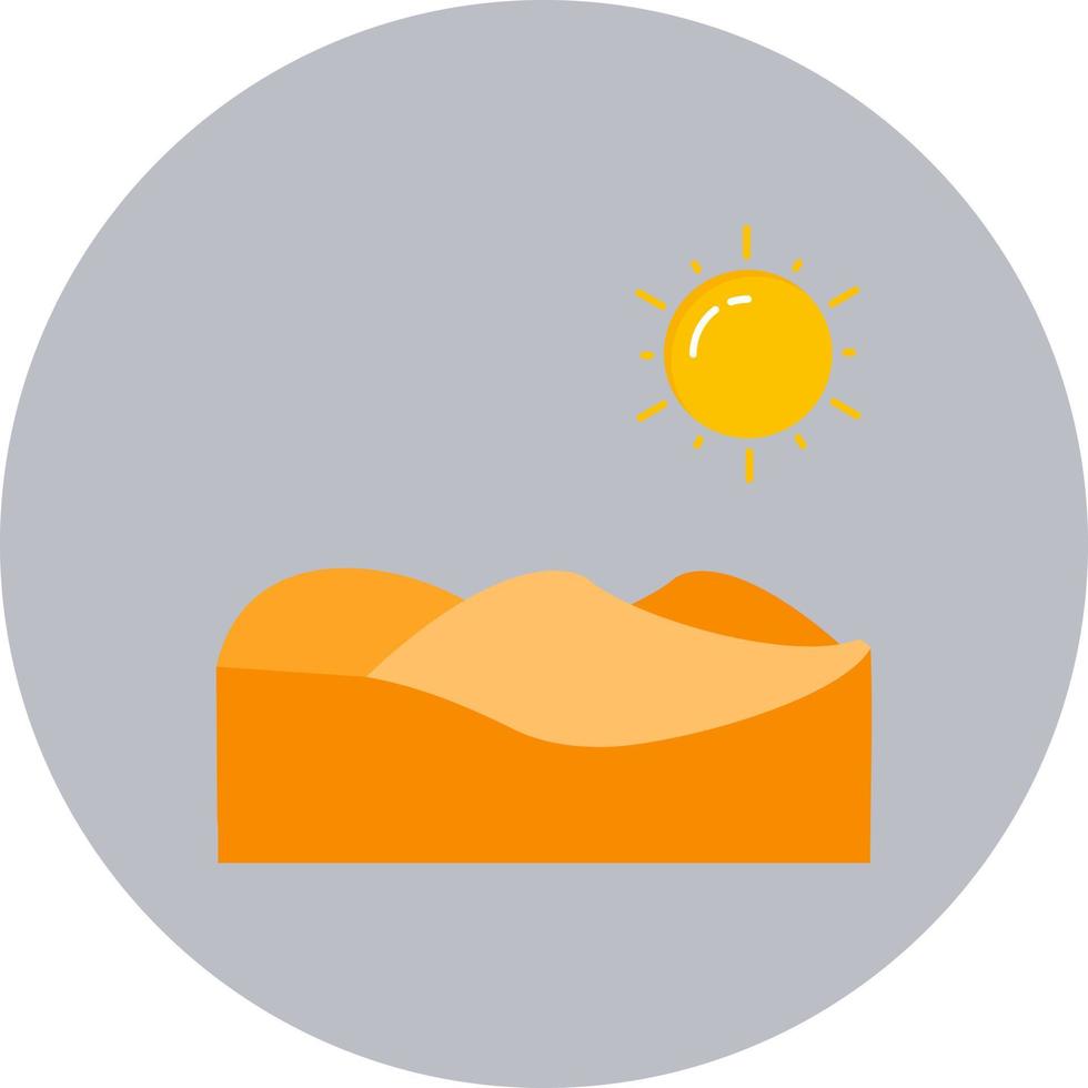 Desert Vector Icon Design