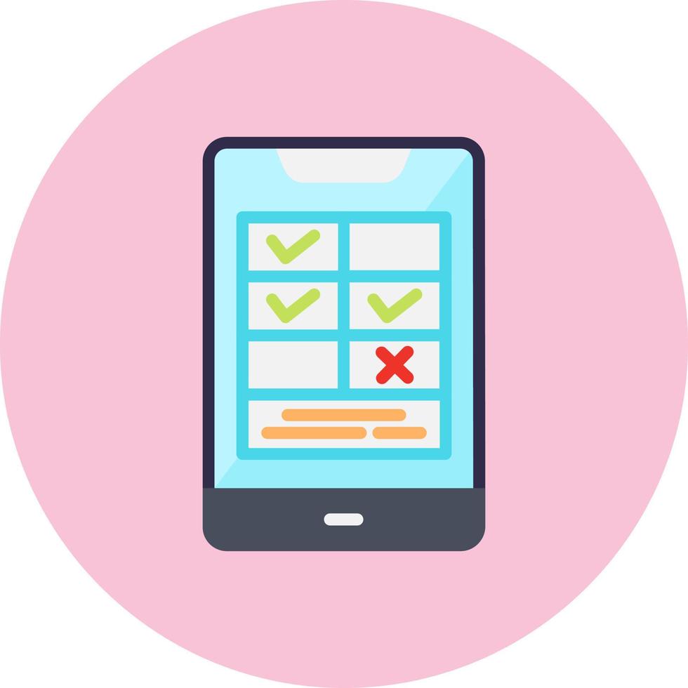 Planner Vector Icon