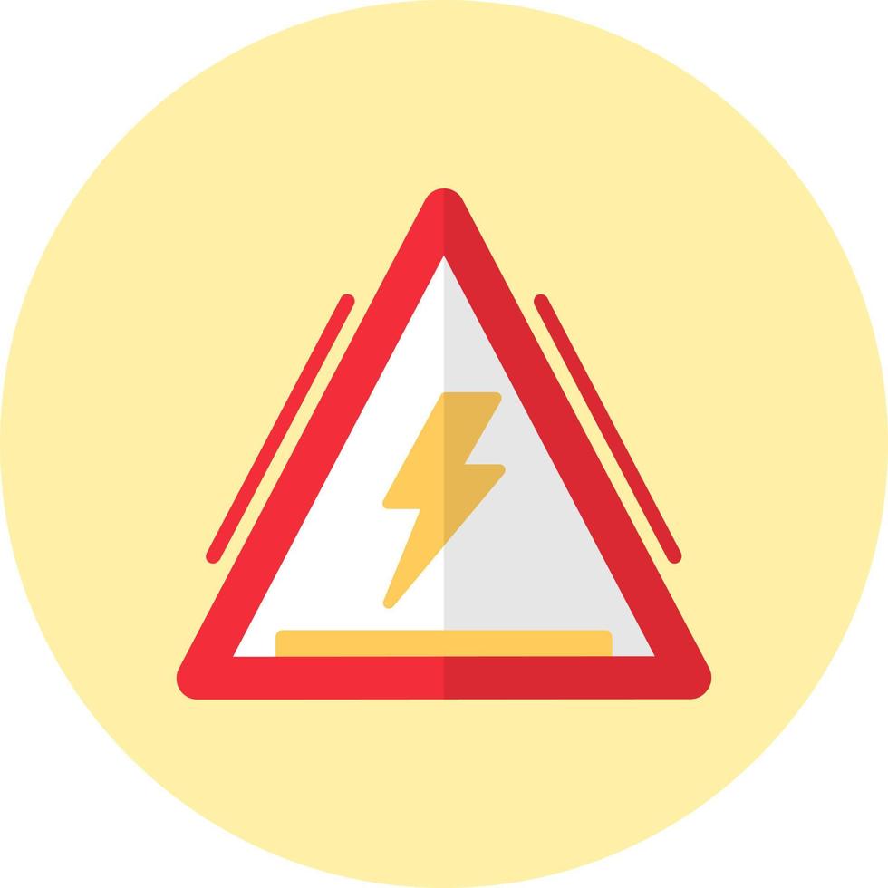 High Voltage Vector Icon