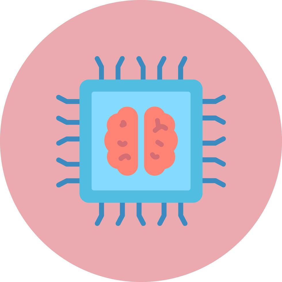 Artificial Intelligence Vector Icon