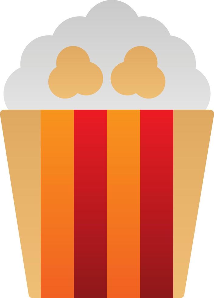 Pop Corn Vector Icon Design