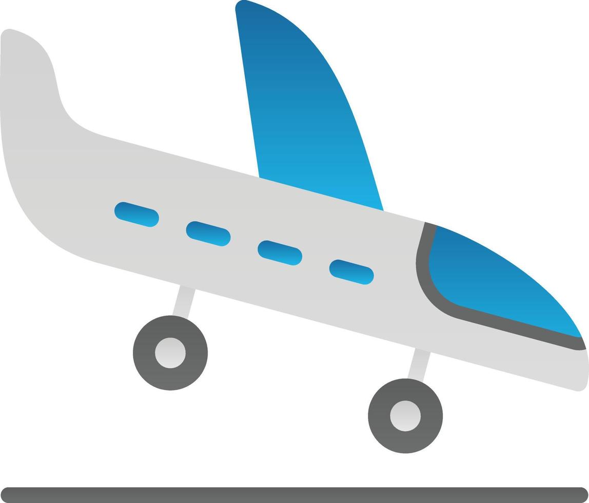 Landing Vector Icon Design