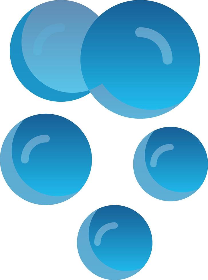 Bubbles Vector Icon Design