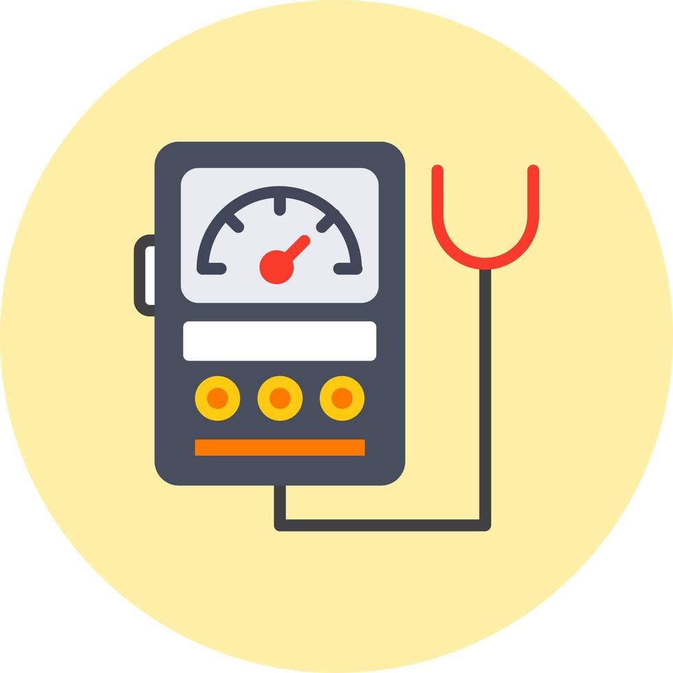 Voltmeter Vector Icon