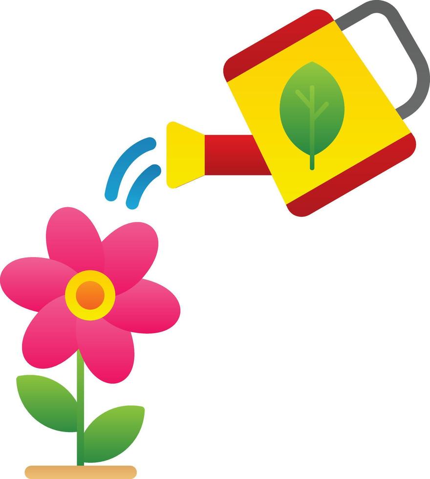 Watering Vector Icon Design