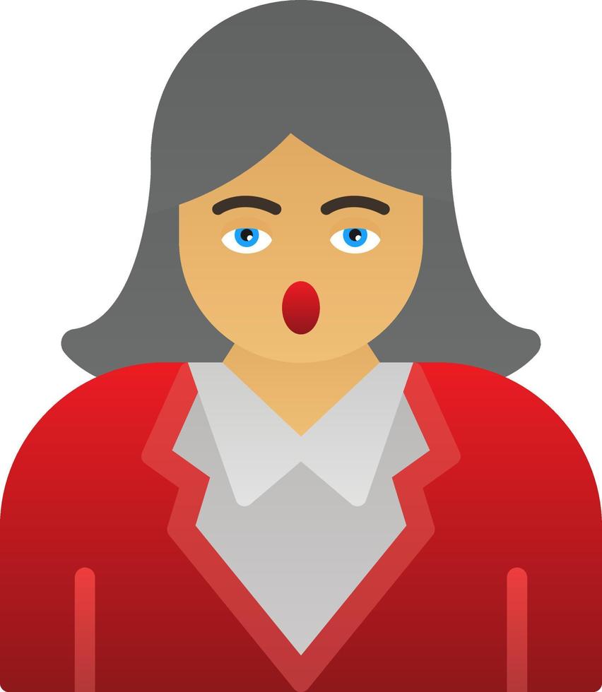 Girl Vector Icon Design