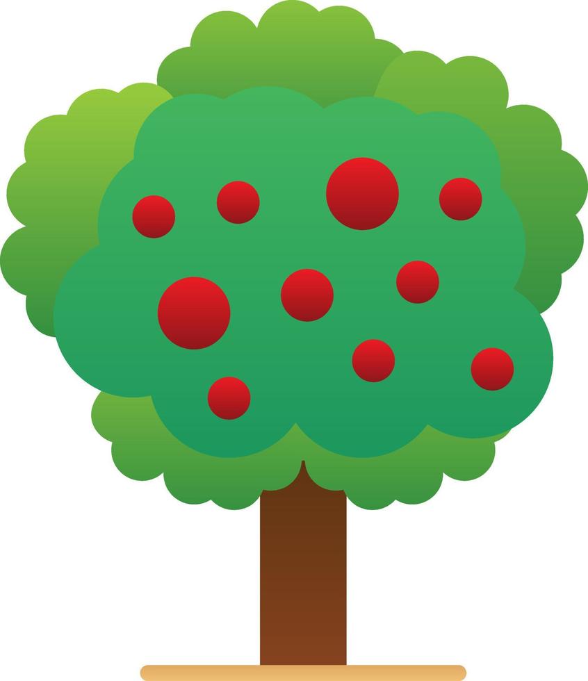 Orchard Vector Icon Design