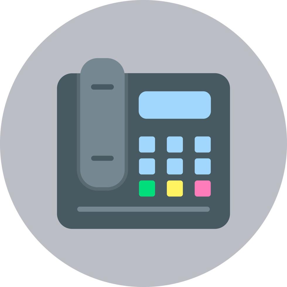 Office Phone Vector Icon