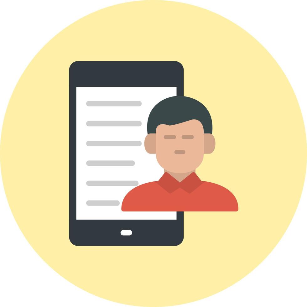 Phone Addict Vector Icon
