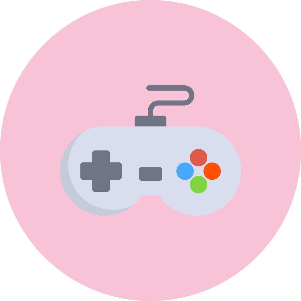 icono de vector de controlador de juego