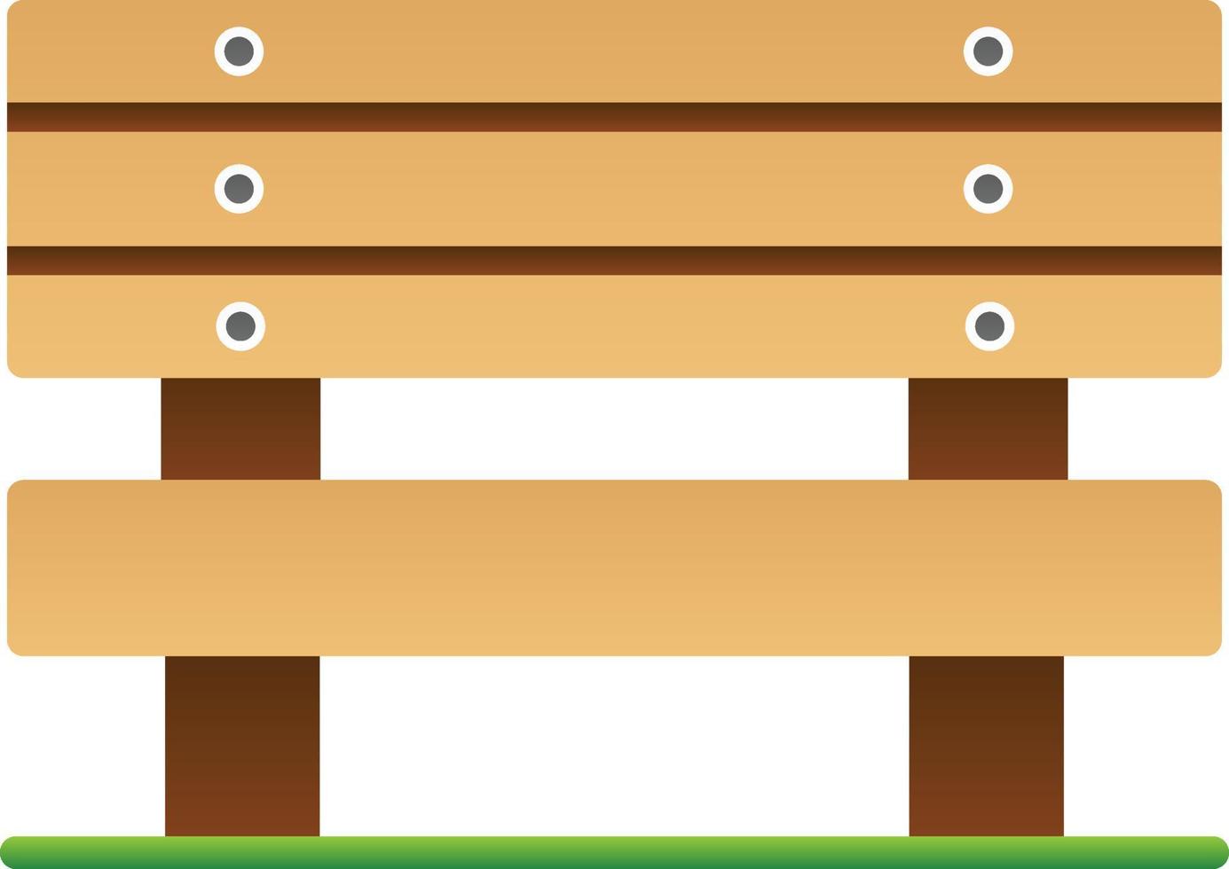 Bench Vector Icon Design
