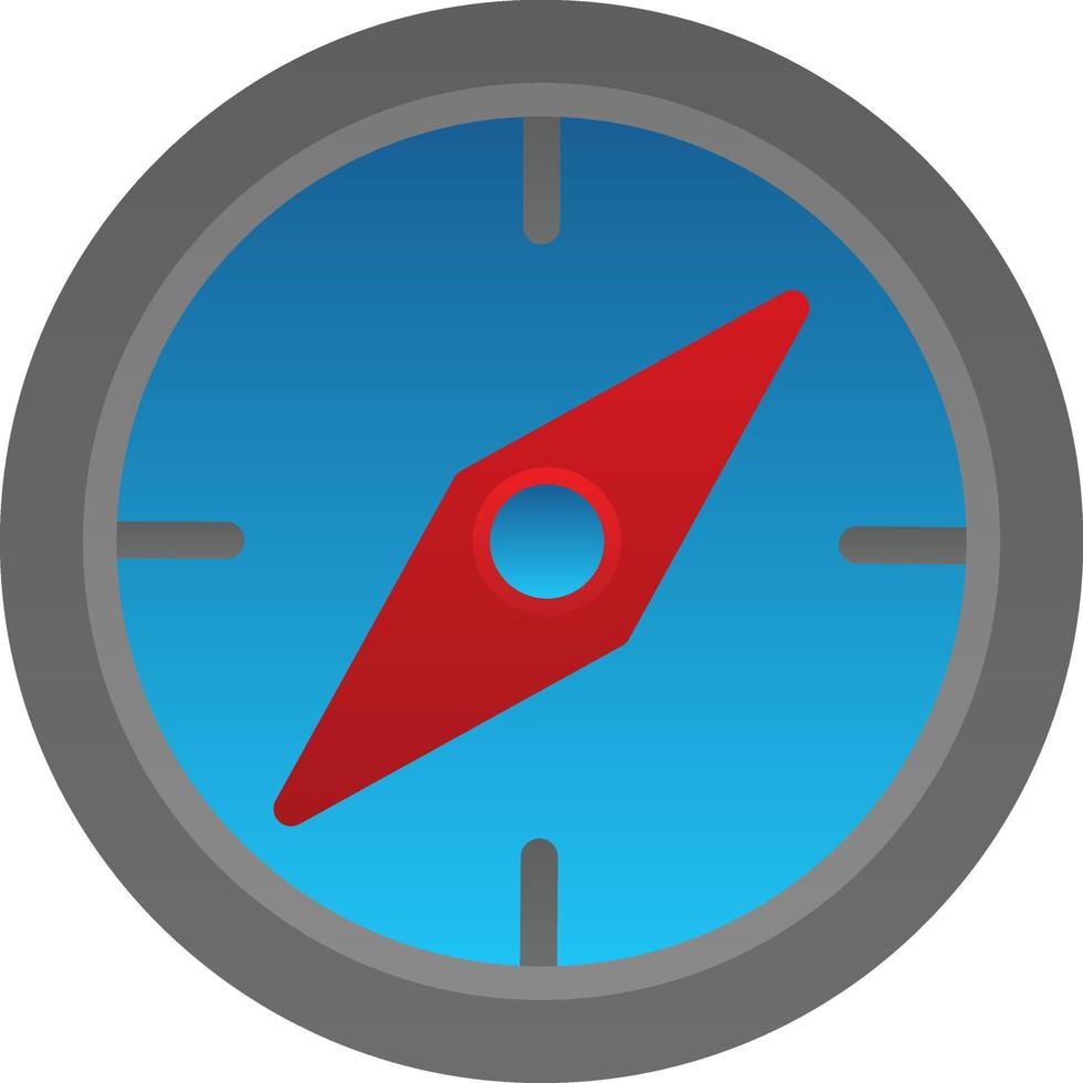 Compass Vector Icon Design