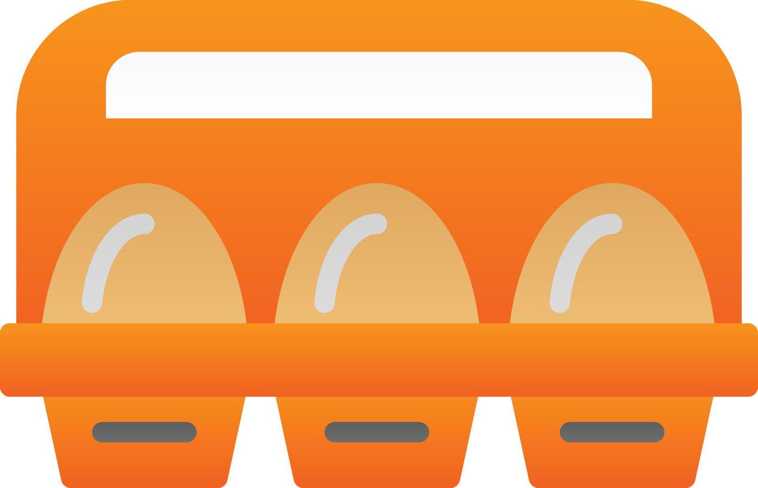 Egg Carton Vector Icon Design