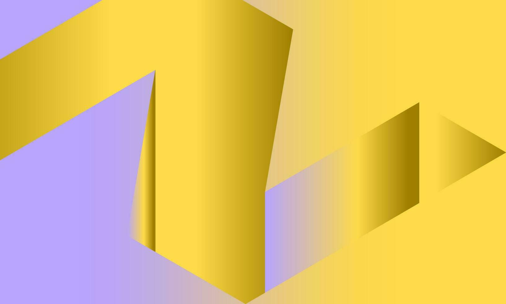 gradient abstract yellow background letter n shapes vector