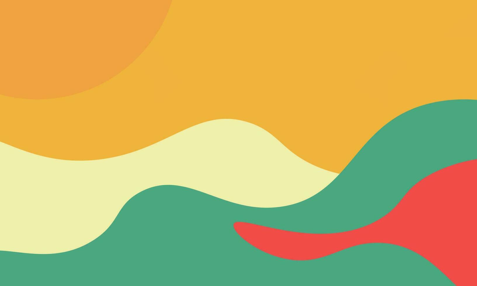 abstract background colorful yellow, green, red. Vector illustration with place for your text