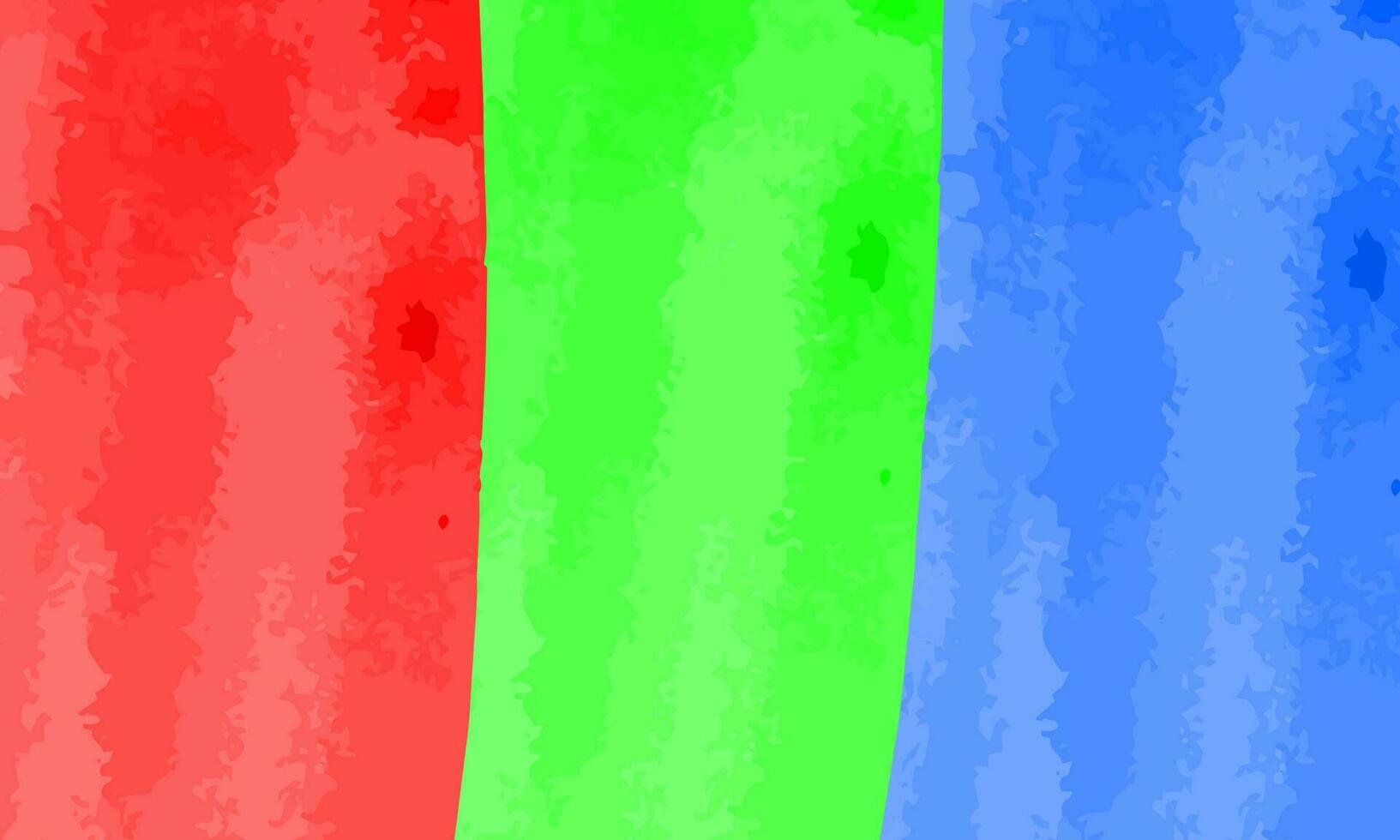 fondo de acuarela abstracto rojo, verde azul. ilustración vectorial vector