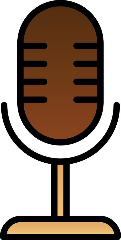 Microphone Vector Icon Design