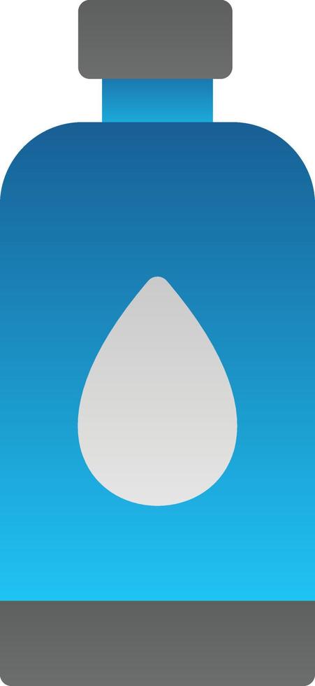 Water Bottle Vector Icon Design