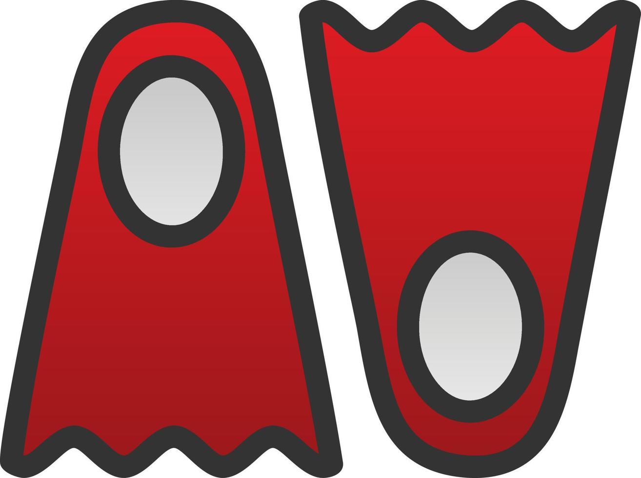 Fins Vector Icon Design