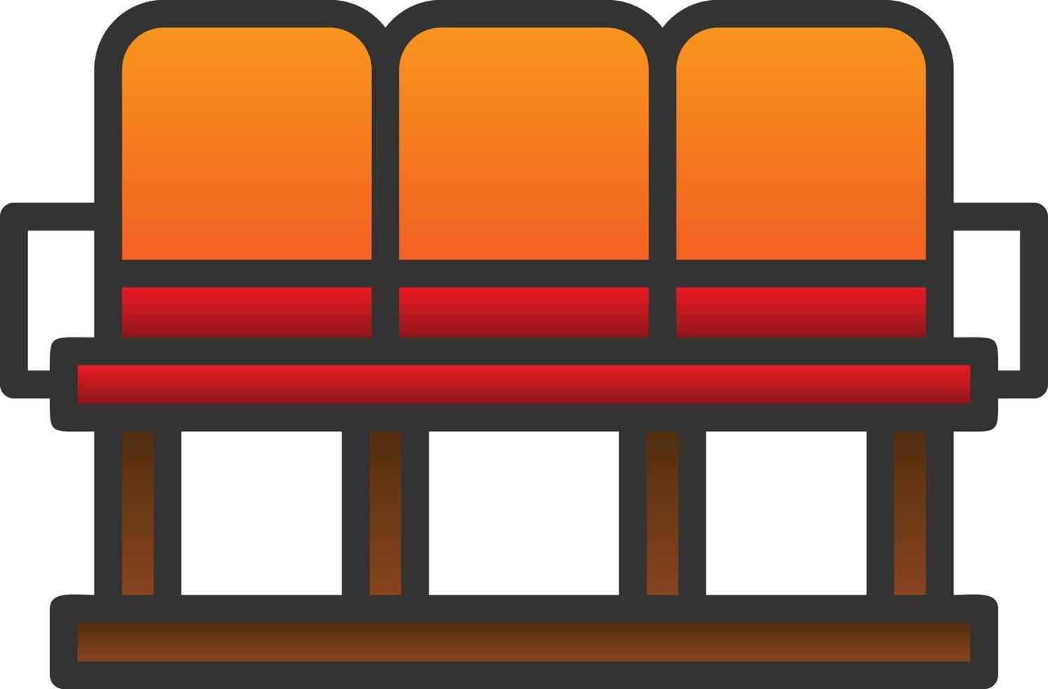 Sitting Area Vector Icon Design