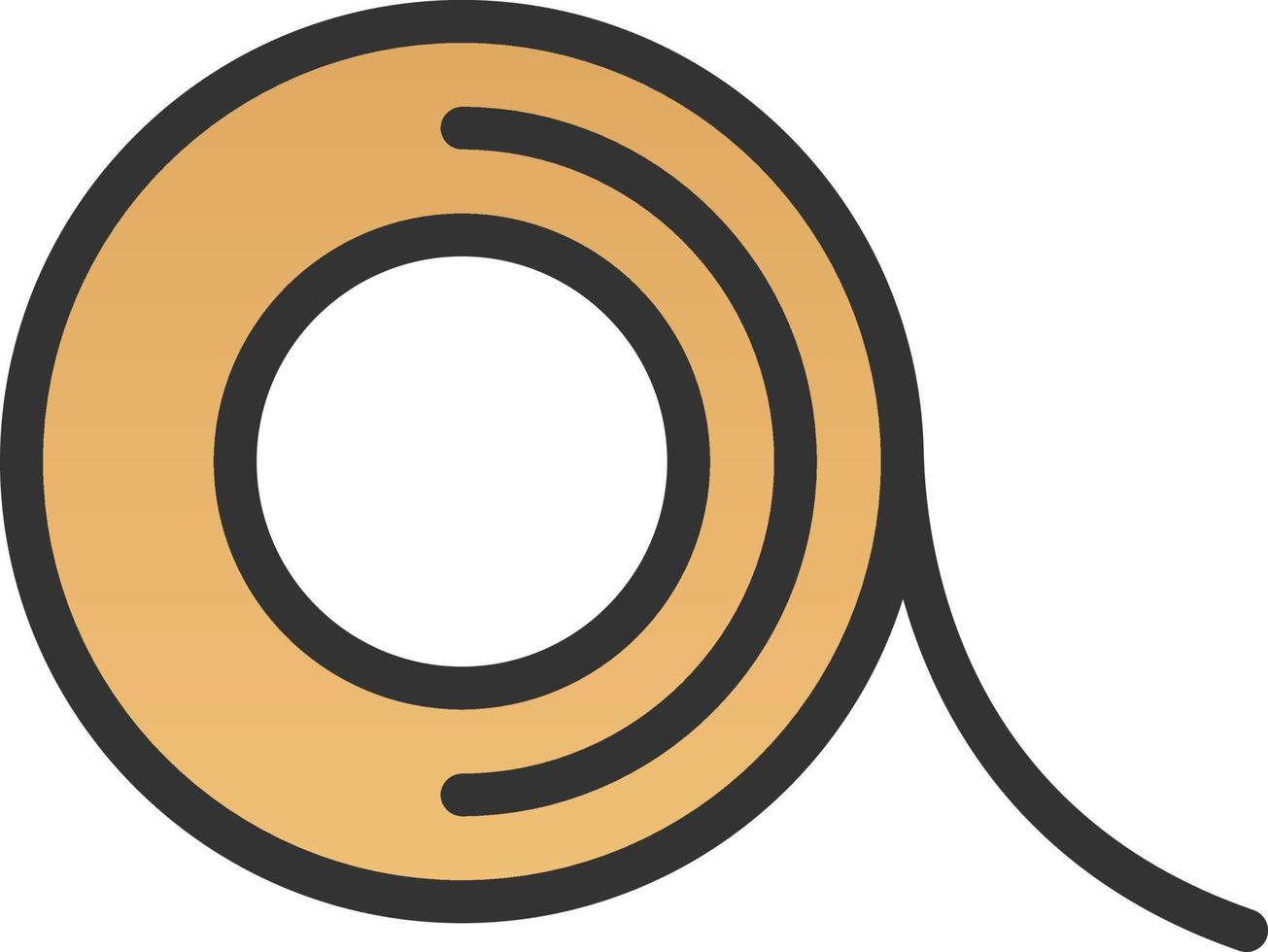 Masking Tape Vector Icon Design