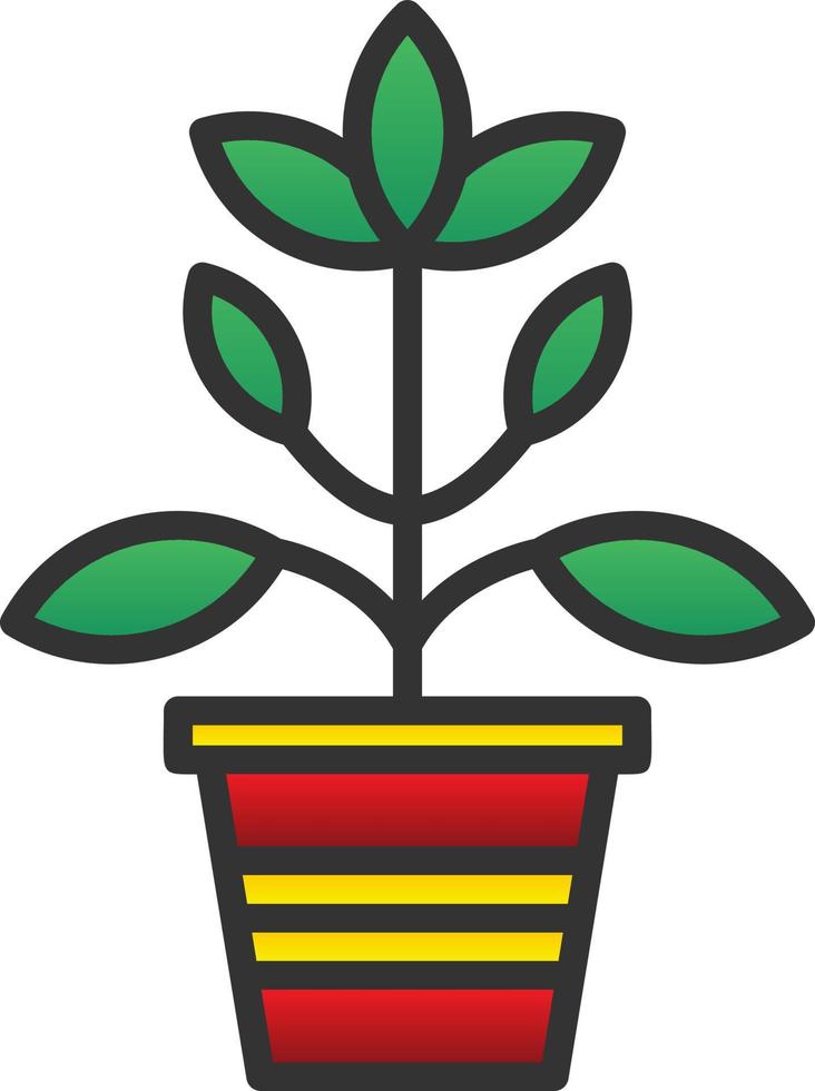 diseño de icono de vector de planta