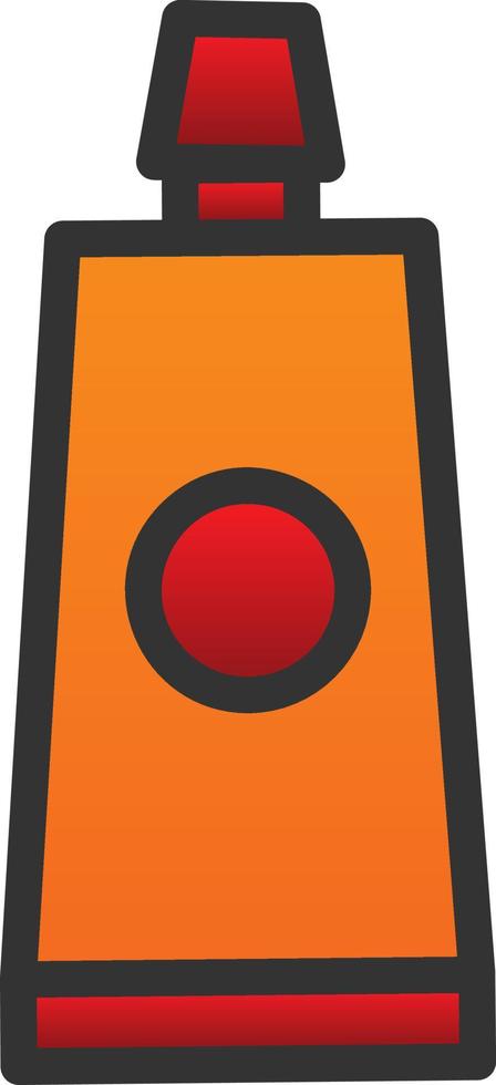 Paint TUbe Vector Icon Design