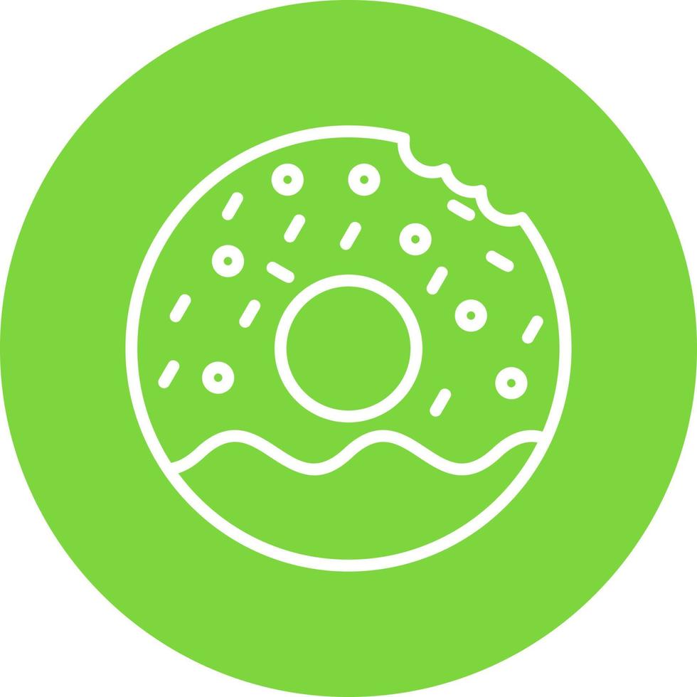 Doughnut Vector Icon Design