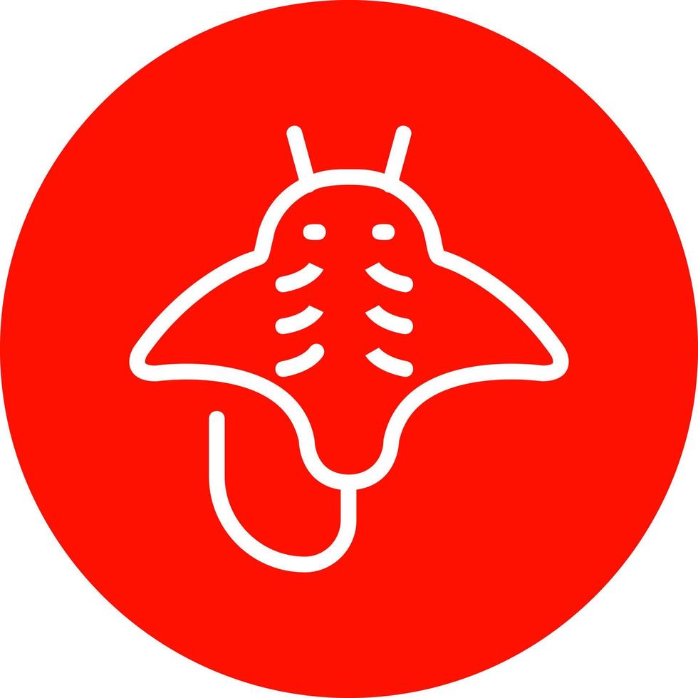 Stingray Vector Icon Design