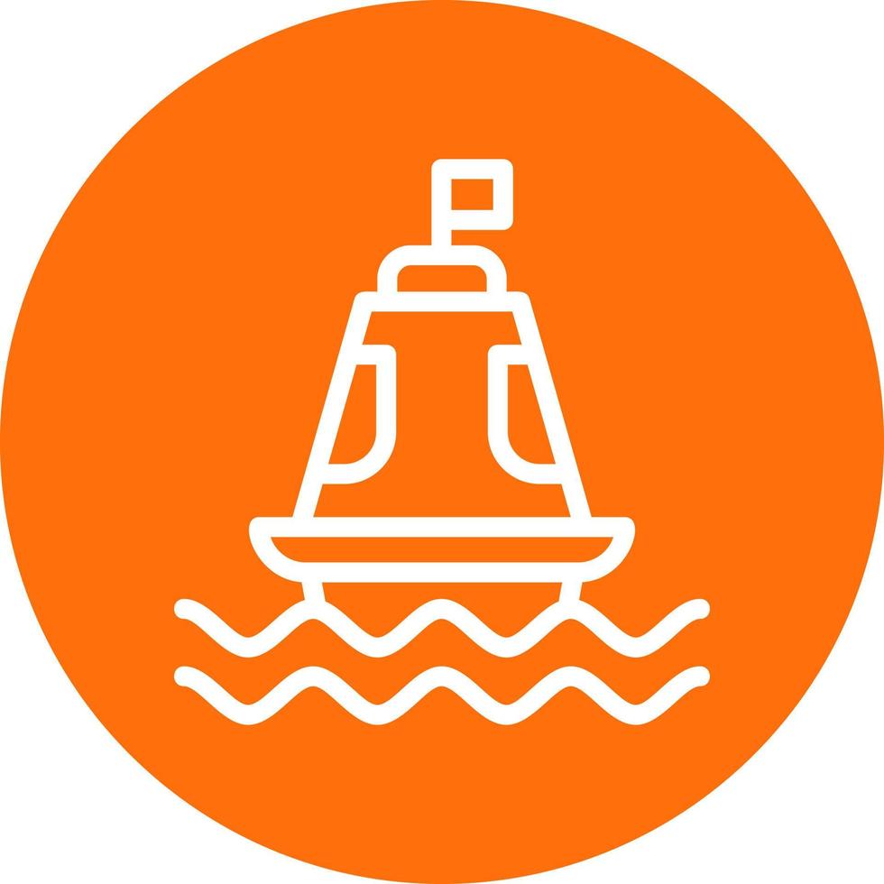 Buoy Vector Icon Design