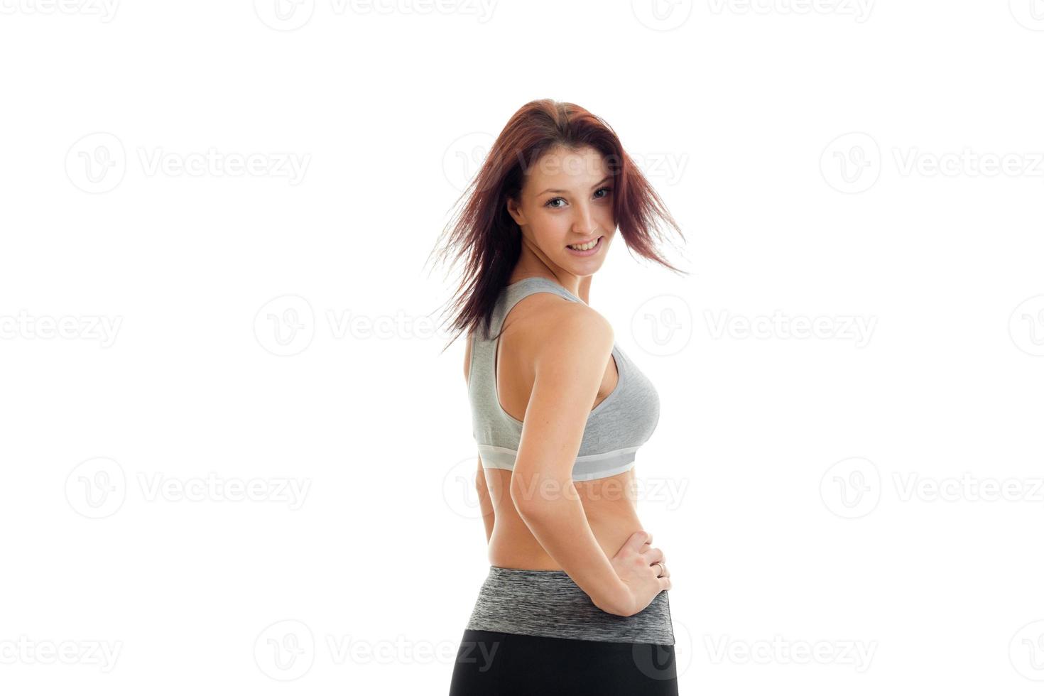 Woman looking at the crotch with a loupe - Stock Photo [76109646