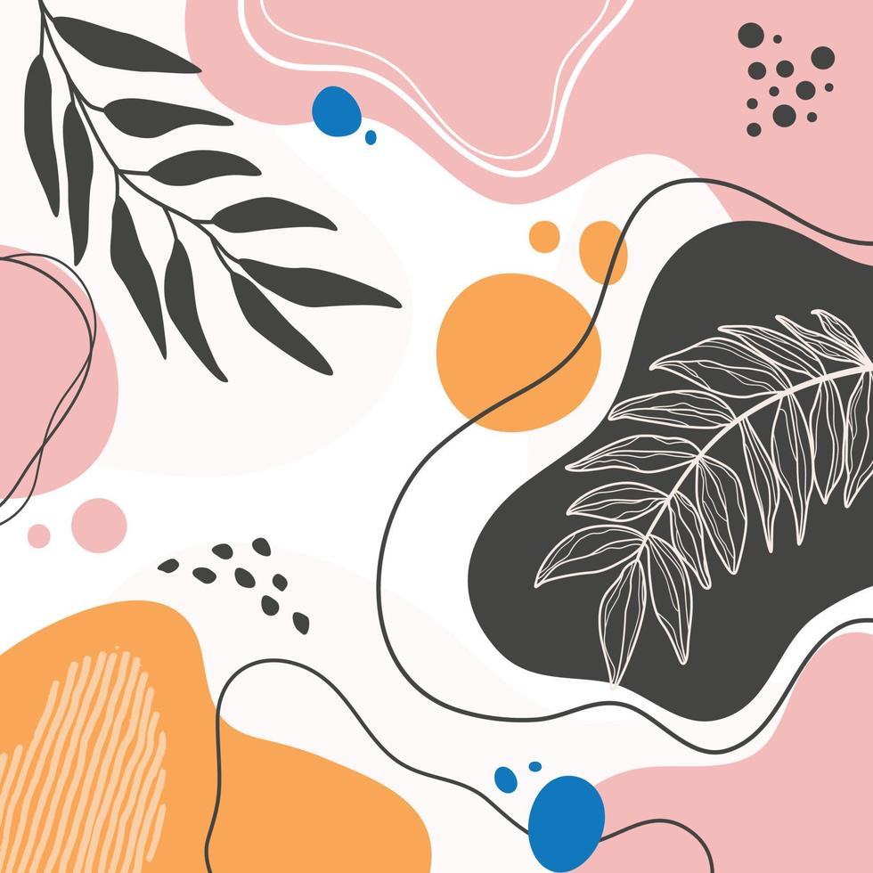 Color splash abstract background for design.Template banner and cover vector