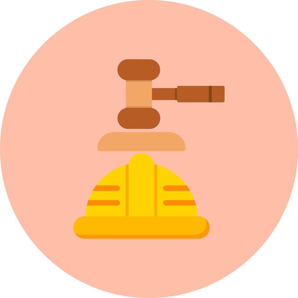 icono de vector de derecho laboral