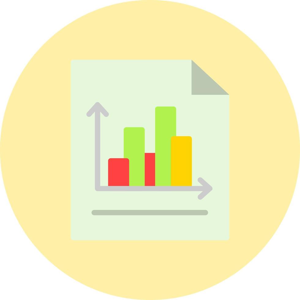 Bar Chart Vector Icon