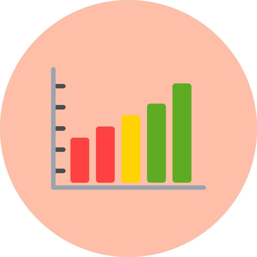 Bar Chart Vector Icon