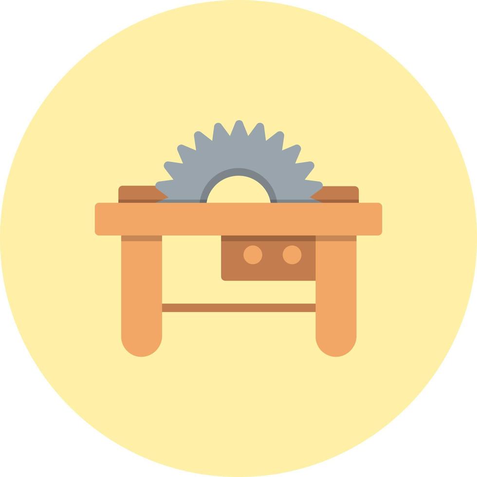 Table Saw Vector Icon