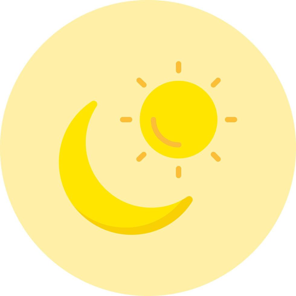 Day And Night Vector Icon