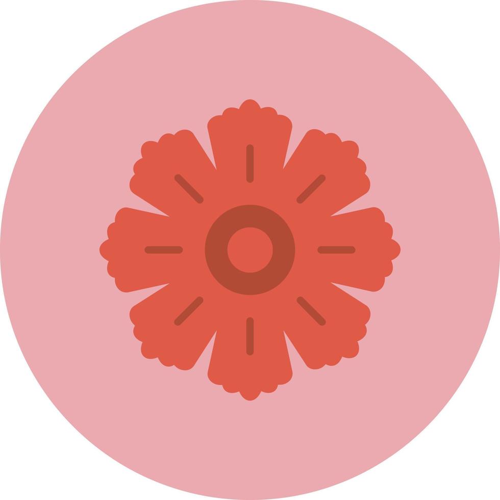 icono de vector de hibisco