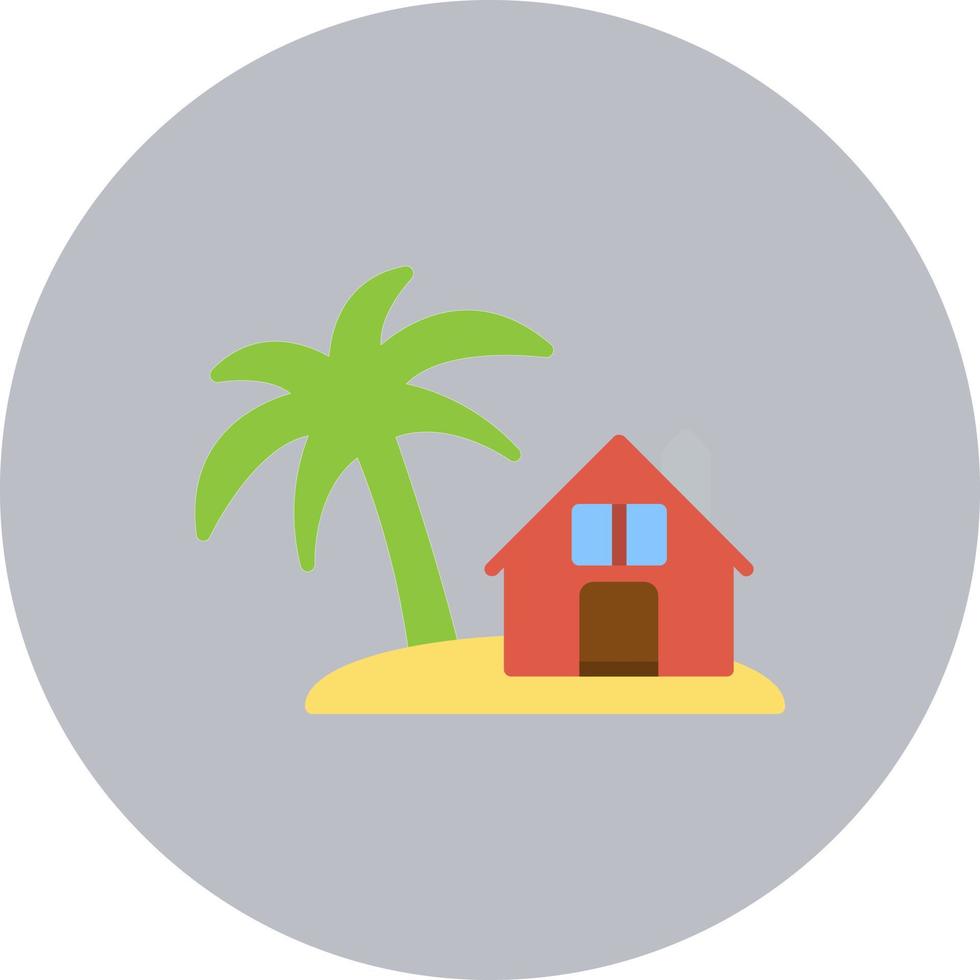 Beach Vector Icon