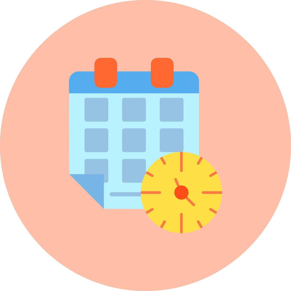 Timetable Vector Icon