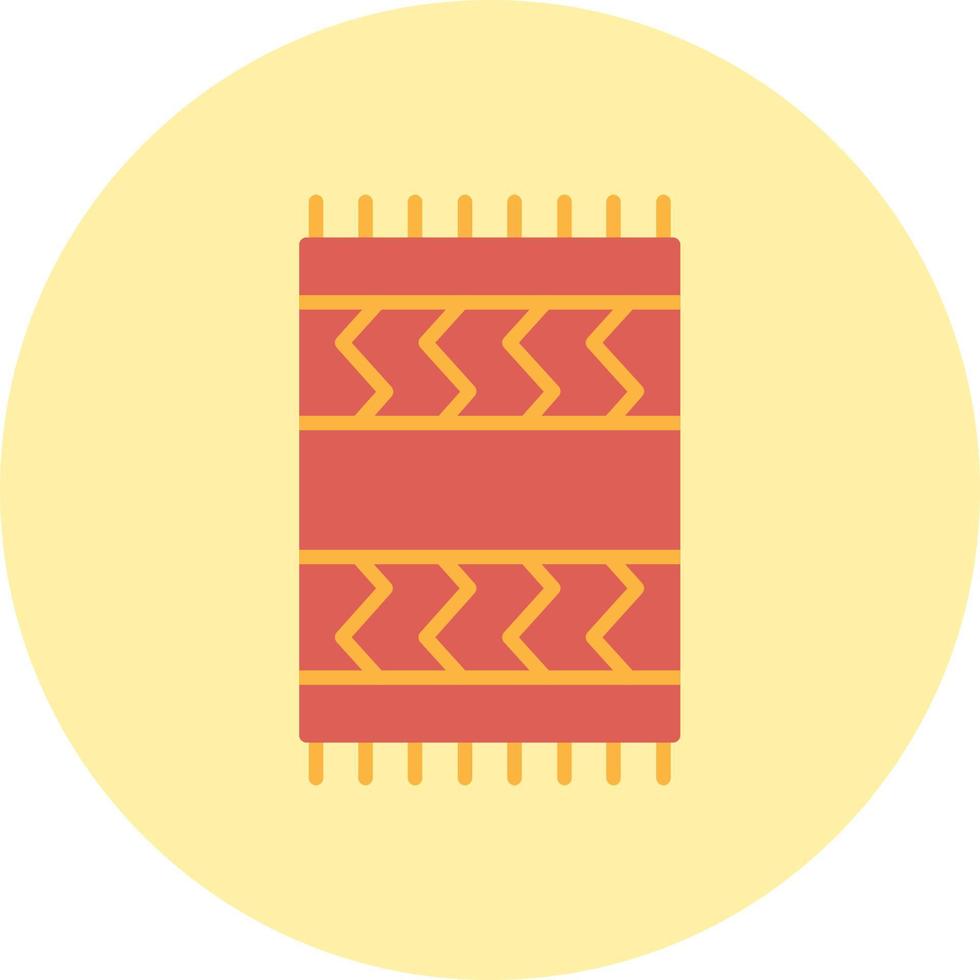 Beach Towel Vector Icon