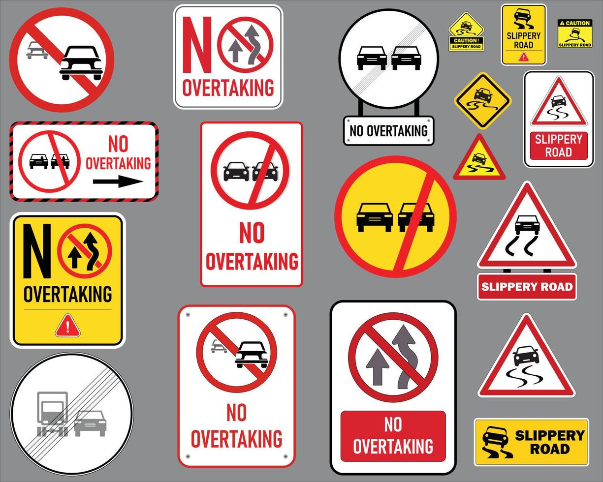 camino resbaladizo y no tomar más, signo vectorial vector