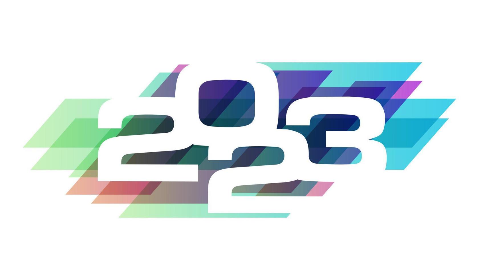Stylist 2023 logo design concept with background vector