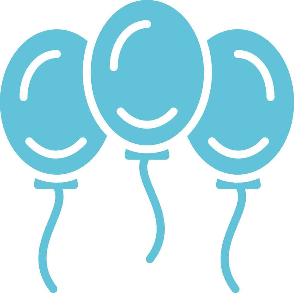 Balloons Vector Icon