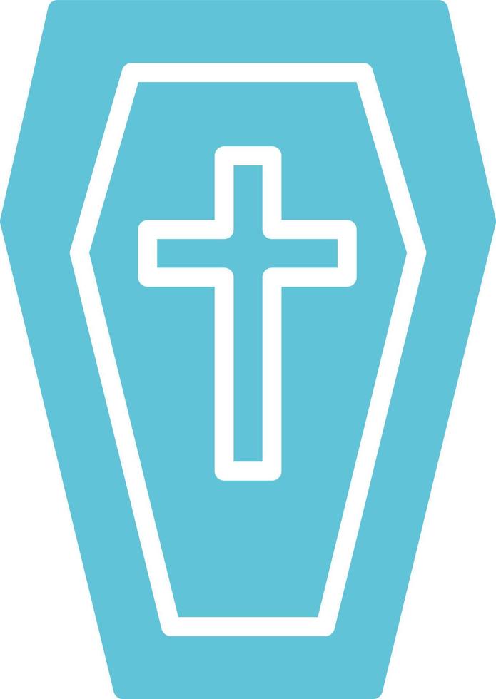 Coffin Vector Icon