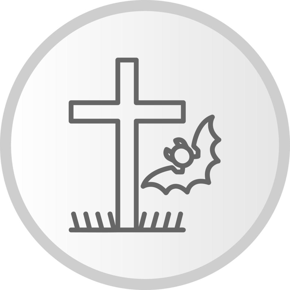 Cemetery Vector Icon