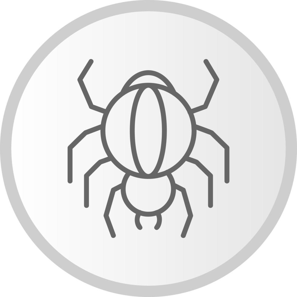 icono de vector de araña