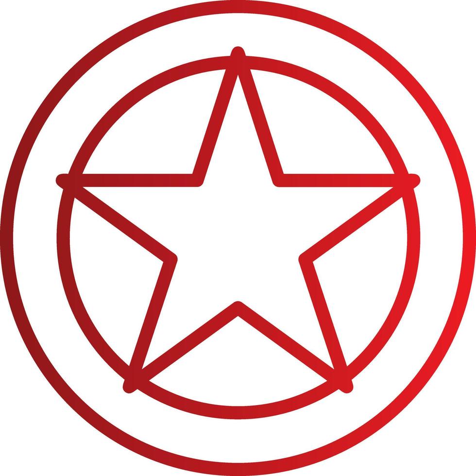 Star Pentagon Vector Icon