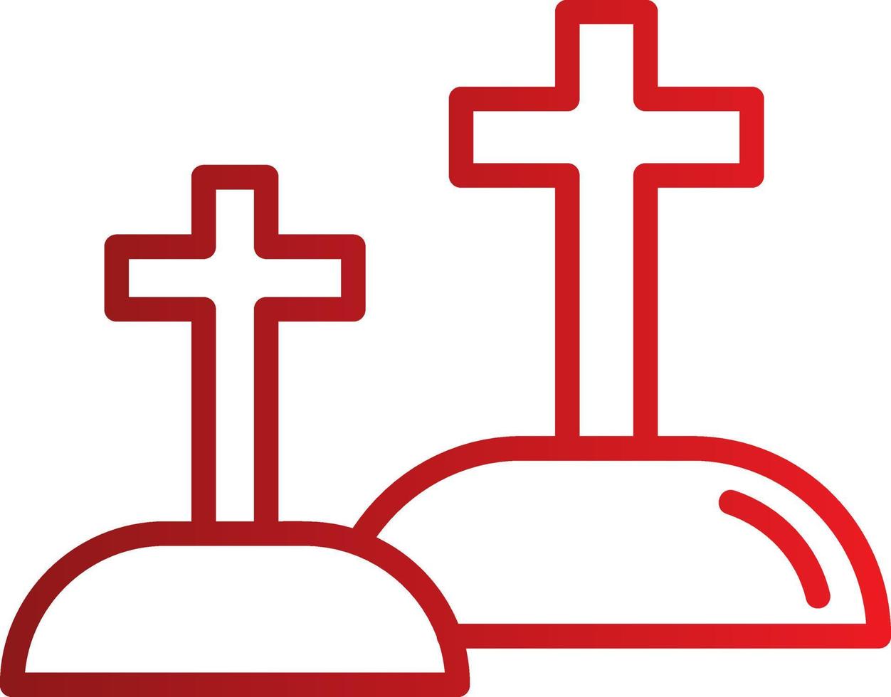 Cemetery Vector Icon